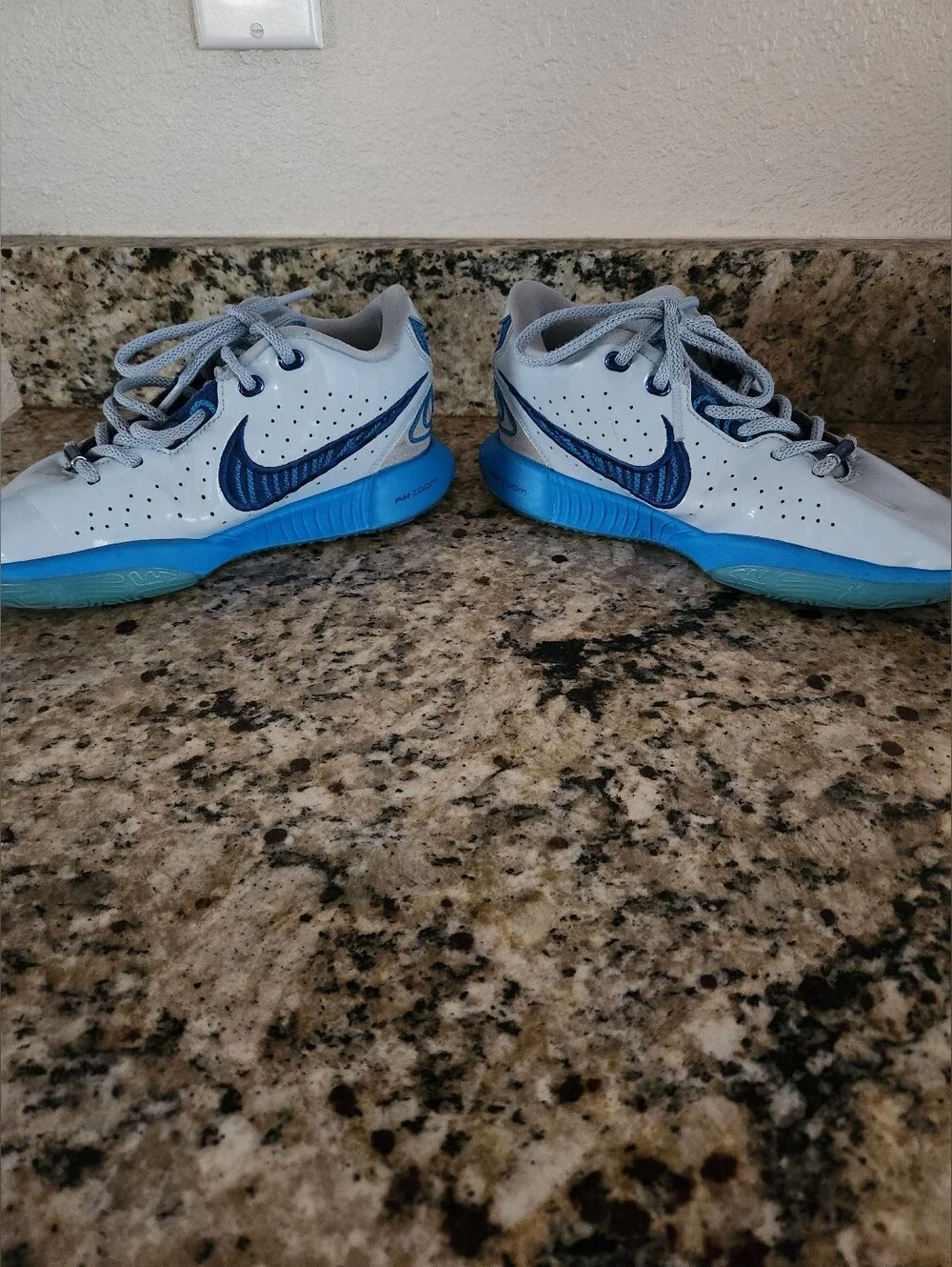 Nike LeBron 21 “Diver” GS Youth Size 4Y White Blue FV1210-400